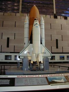 Model of Space Shuttle<br>Location: <a href="https://www.google.com/maps/search/?api=1&query=38.88817,-77.01987" target="_new">Smithsonian National Air and Space Museum</a>
